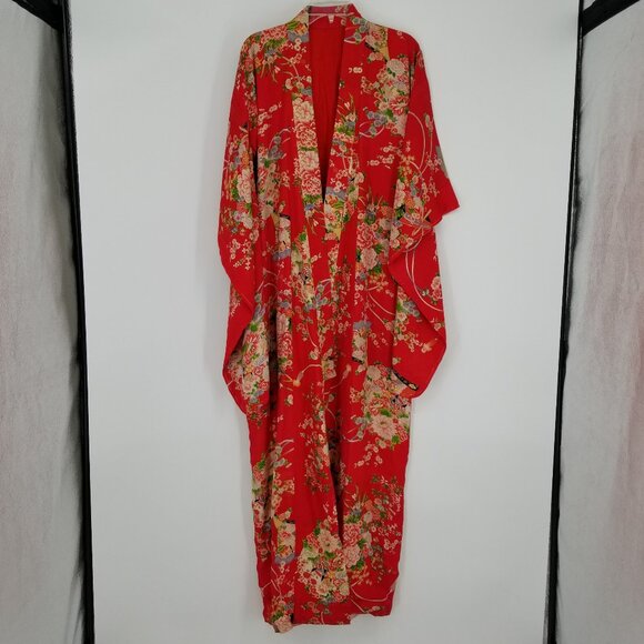 Hand Crafted Other - Vintage Authentic Silk Taisho Japanese Kimono from Japan (cir. pre 30s) Sz. XS-M